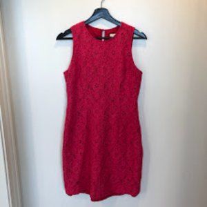 PInk lace J. Crew Dress